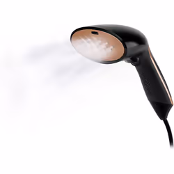 Philips Steam and Go Plus Handheld Clothes, Vertical and Horizontal Garment Steamer, No Ironing Board Needed, 0.07 Litre, 1300 W, Black/Copper - GC362