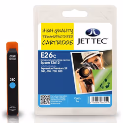 Jet Tec 101E026102 ink cartridge Cyan
