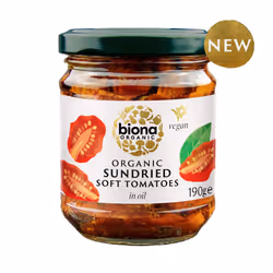 Biona Organic Sundried Tomatoes in Oil 190g (Pack of 5)