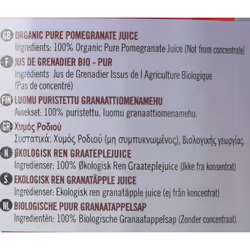 Biona Organic Pomegranate Pure Juice 1 Litre (Pack of 6)