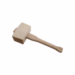 4.5" Wood Mallet With Angled Striking Faces - Wooden Amtech Hand Beech Pin -  mallet wooden amtech hand beech pin hammer 45 t ...