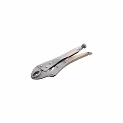 10" Locking Grip Plier - Pliers 10 New Curved Mole Jaws Grips Serrated Nickel -  locking grip pliers 10 new curved mole jaws  ...