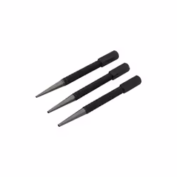 4" 3 Piece Nail Punch Set - 3pc Steel 116 332 18 4 100mm Square Striking Alloy -  punch nail set 3pc steel 116 332 18 4 100mm ...