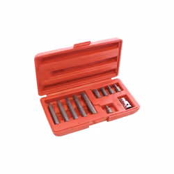 11 Piece Spline Bit & Socket Set - 11pc Amtech 12 Drive M5 M6 M8 M10 M12 - bit spline set socket 11pc amtech 12 drive m5 m6 ...