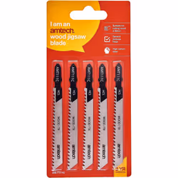 Amtech M1600 Wood Jigsaw Blade Set, 5-Piece