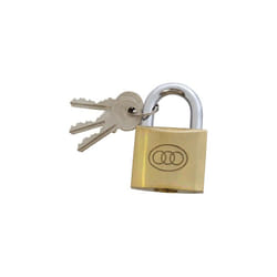 50mm Brass Padlock - Locker Toolbox Travel -  padlock 50mm brass locker toolbox travel
