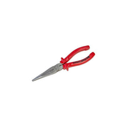 8" Superior Long Nose Plier -  long nose 8 superior 200mm handle pliers insulated drop forged heat treated slip