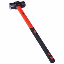 A2150 2.7kg (6lb) Sledge Hammer with Long fibreglass Shaft