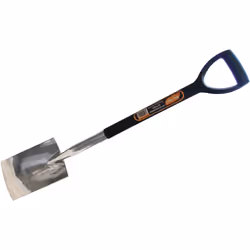 24" Digging Spade - Stainless Steel - 24 Fork Heavy Duty Gardening Border Brand - digging spade stainless steel 24 fork heav ...