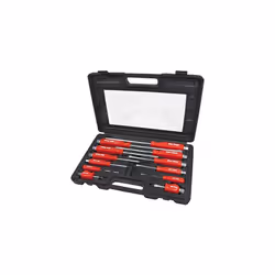 12pc Mechanics Screwdriver Set - Case Repair Kit Garage Tools Storage Box Hex - set mechanics screwdriver case repair kit ga ...
