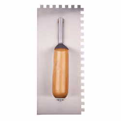 G1610 280mm (11") Notched Float Trowel with Wooden Handle