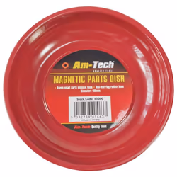 4" Magnetic Parts Tray Tidy - Dish 4 Bowl Nuts Bolts Cloths Round Amtech Car -  magnetic dish tray parts 4 bowl nuts bolts cloths round amtech tidy