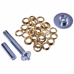 Tarpaulin Repair Kit Tarp Awning Groundsheet Eyelet Grommets Inc Tool Amtech S4675