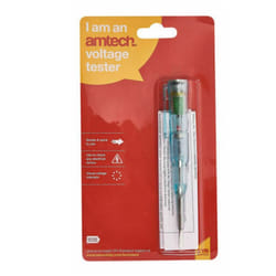 Voltage Mains Circuit Tester Screwdriver Voltage Pen Electrical Test Amtech L4850