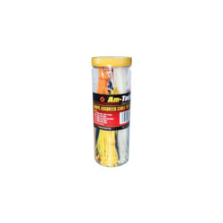 500pc Assorted Cable Tie -  500 cable tie assorted pieces amtech