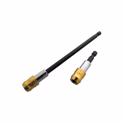 60 & 150mm 2 Piece Quick Release Bit Holder Set - 2pc Amtech Magnetic - bit quick holder release set 2pc 150mm 60 amtech mag ...