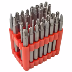 Amtech L3375A Screwdriver Bit Set, Clear, 75 mm