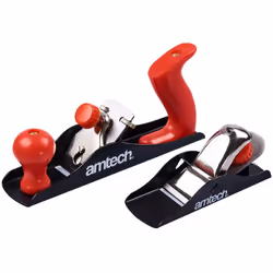 Amtech E0425 2 Piece Wood Plane Set