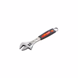 10'' Adjustable Wrench Injected Grip - 10 Spanner 250mm Drop Forged Pipe - adjustable wrench grip 10 spanner injected 250mm ...