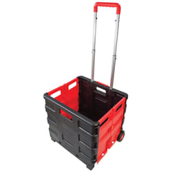 Collapsible Folding Boot Cart - Trolley Amtech Box New Shopping Wheels Foldable -  cart folding boot trolley amtech box new shopping wheels foldable