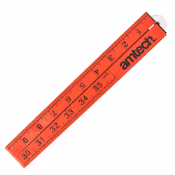 1 Metre Folding Plastic Ruler Rule Metric Imperial Markings Trade Amtech P5185