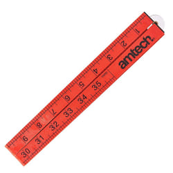 1 Metre Folding Plastic Ruler Rule Metric Imperial Markings Trade Amtech P5185