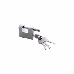 50mm Steel Shutter Padlock - Duty Lock Heavy Security Garage Shed 4 Keys High -  shutter 50mm duty lock steel padlock heavy s ...