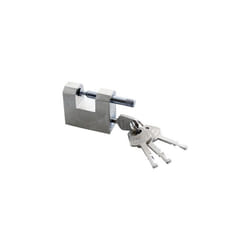 50mm Steel Shutter Padlock - Duty Lock Heavy Security Garage Shed 4 Keys High -  shutter 50mm duty lock steel padlock heavy security garage shed 4