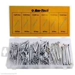 500 PCS Cotter Pin Split Pin Assortment Fixing Set With Case