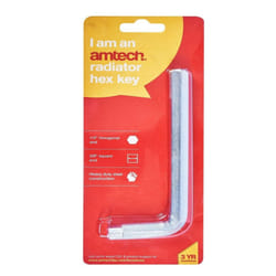 Radiator Hex Key Heavy Duty With 3/8'' Square End And 1/2'' End Amtech C3155