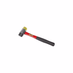 40mm Double Face Hammer - Fibreglass Shaft - hammer 40mm double face mallet fibreglass head shaft new club ball pein pin cla ...