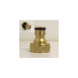 3/4" Brass Hose Connector - Male - Tap 34 Adaptor Threaded Garden Water Pipe - hose connector brass tap 34 adaptor threaded ...