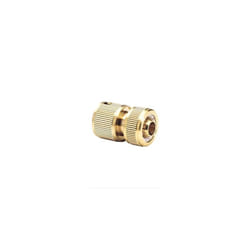1/2" Brass Hose Connector -  hose connector brass amtech 12 female quick fit pipe