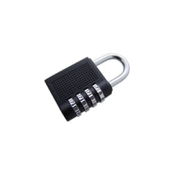 4 Digit Combination Padlock - Locker Luggage Black Dial Toolbox Security Door -  combination padlock 4 locker digit luggage black dial toolbox