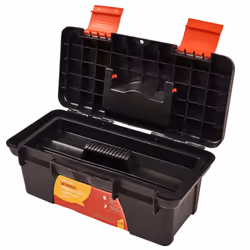 Small Little Mini Tool Box Storage Fishing Tackle Craft Organiser Handle Amtech N0135