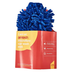 Microfibre Car Wash Washing Cleaning Mitt Glove Duster Micro Fibre Amtech S6316