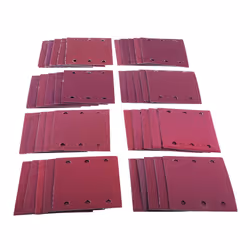V4056 40 Piece Mixed grit Square Sanding Sheet Set (110mm x 100mm)
