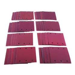 V4056 40 Piece Mixed grit Square Sanding Sheet Set (110mm x 100mm)