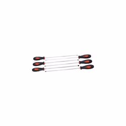 6pc Long Reach Screwdriver Set - 6 Grip Magnetic Heavy Duty Tips Easy Tool -  long screwdriver reach set 6 grip magnetic 6pc  ...