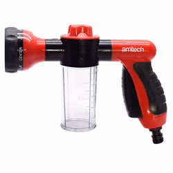 8 Function Car Wash and Garden Spray Nozzle Cleaning Gardening Amtech AM-S5536