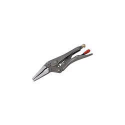 6.5" Long Nose Locking Pliers - Cr-mo -  locking pliers long nose vice steel grip heavy duty grips chrome 612 welding mechani ...
