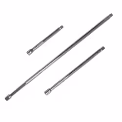 3pc Extension Bar Set 3/8" Socket Ratchet Drive Extra Long 150, 250 & 450mm