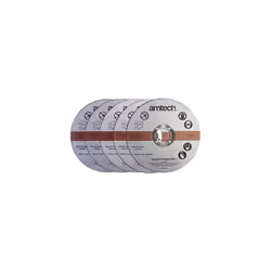 5pc 1.2mm X115mm Metal Cutting Discs - metal cutting 12mm discs x amtech 5pc x115mm grinder blade angle workshop diy new