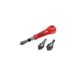3pc Countersink Set - Bit Drill Wood Handle Plastic Metal 12 16 Soft - countersink set bit drill 3pc wood handle plastic met ...