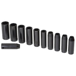 Amtech I7205 11pc Deep Impact Socket Set, Black-colour, 1/2-inch - 11 Piece 12 -  11 piece 12 drive deep impact metric socket set professional quality