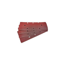 Amtech V4010 P120 Grit 1/3 Sheet Sander Set, 10 Piece Sanding Sheets, 93mm x 230mm Sanding Paper
