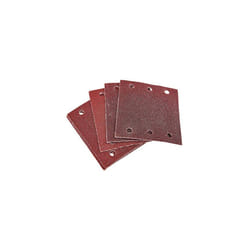 Amtech V4045 P80 Hook and Loop Square Sheets, 10 Piece Set, 110mm x 100mm Sanding Paper, 240 V