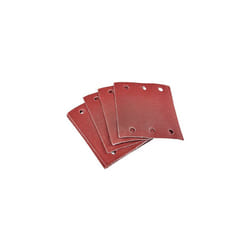 Amtech V4055 P240 Hook and Loop Square Sheets, 10 Piece Set, 110mm x 100mm Sanding Paper, 240 V, Clear, 110 x 100mm