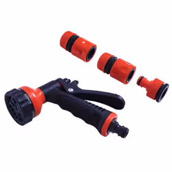 Garden Spray Gun Set 5ps Water Hose Nozzle Watering Set Amtech U2125