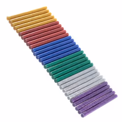 Mini Glitter Hot Glue Gun Sticks Melt Cartridges Art 30 Pieces 7mm Amtech S1875